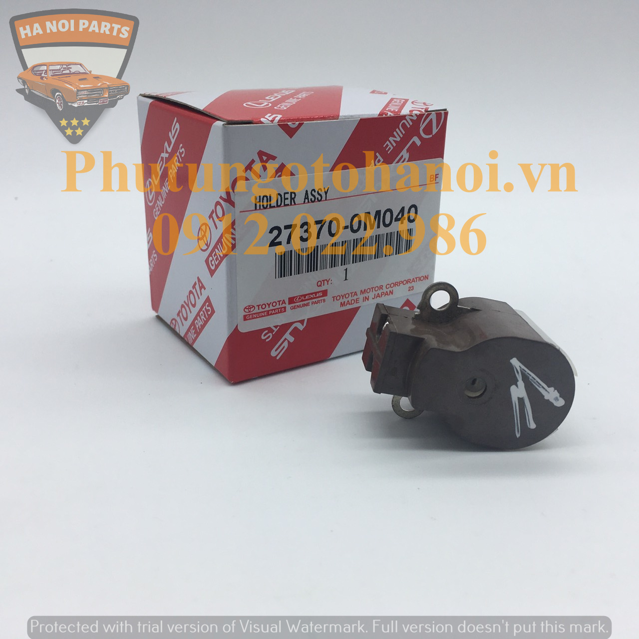 Chổi than máy phát điện Toyota - Phụ tùng ô tô Hà Nội